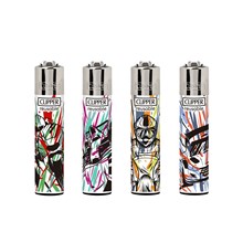 CLIPPER PRINTED FLINT - MOTOR SPORT 2 - 48 PACK