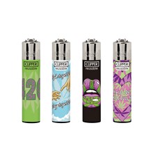 CLIPPER PRINTED FLINT - WEED TOGETHER - 49 PACK