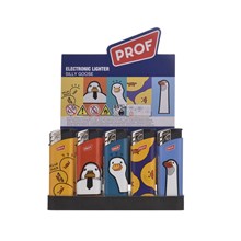 PROF - REFILLABLE SILLY GOOSE ELECTRONIC LIGHTERS - 50 PACK