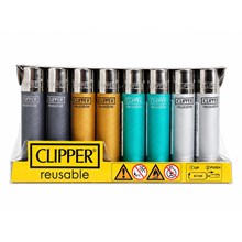 CLIPPER PRINTED FLINT - METALLIC MIX 1 - 48 PACK