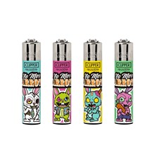 CLIPPER PRINTED FLINT - Z- BUNNYS - 48 PACK