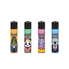 CLIPPER PRINTED FLINT - BE YOURSELF 3 - 48 PACK