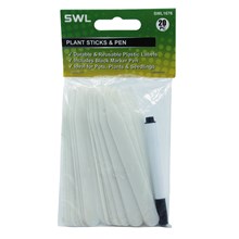 SWL - PLANT STICKS & PEN - 20 PACK