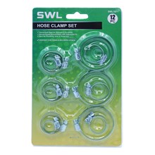 SWL - HOSE CLAMP SET - 12 PACK
