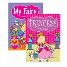 A6 PRINCESS & FAIRY ACTIVITY PAD