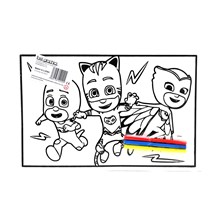 MEDIUM COLOURING BOARDS - HERO KIDS