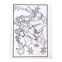 LARGE COLOURING BOARD - F. REINDEER