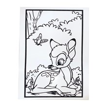 LARGE COLOURING BOARD - LITTLE DEER