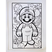 LARGE COLOURING BOARD - PLUMBER