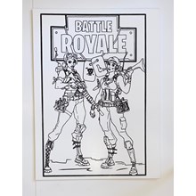 LARGE COLOURING BOARD - BATTLE 2