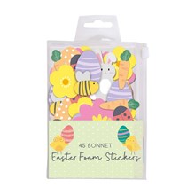 EASTER BONNET DECORATIONS FOAM STICKERS