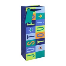 JUST FOR YOU BOTTLE GIFT BAG