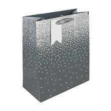 CHARCOAL OMBRE LARGE GIFT BAG