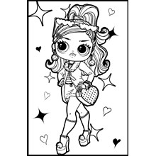 LARGE COLOURING BOARD - STAR DIVA