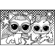 LARGE COLOURING BOARD - STAR PETS 2