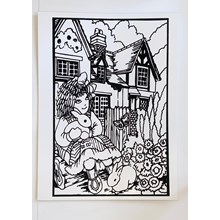 LARGE COLOURING BOARD - RAGDOLL