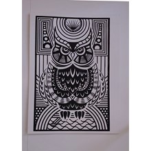 LARGE COLOURING BOARD - OWL 1