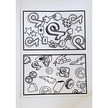 LARGE COLOURING BOARD - TOK 2PK