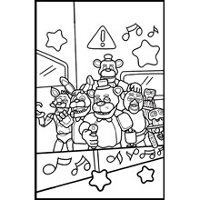 LARGE COLOURING NOARD - ROBOT PARTY