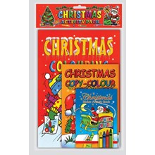 CHRISTMAS COLOURING CARRIER PACK