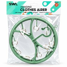SWL - ROUND HANGING CLOTHES AIRER - 12 PEGS