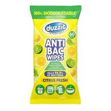 DUZZIT - BIOD ANTI BAC CITRUS FRESH WIPES - 60 PK
