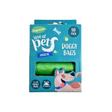 80 DOGGY BAGS 4 X 20 POCKET