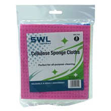 SWL - CELLULOSE SPONGE CLOTH - 3 PACK