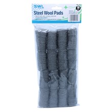 SWL - STEEL WOOL PADS - 16 PACK