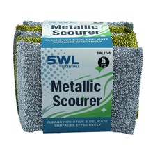 SWL - METALLIC SCOURERS - 5 PACK