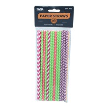 SWL - PAPER STRAWS - 40 PACK