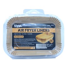 SWL - 60 PACK RECTANGULAR AIR FRYER LINERS