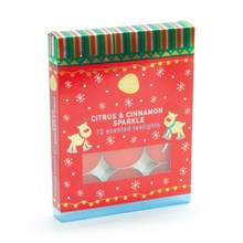 PA - CITRUS & CINNAMON SCNTD TEALIGHTS - 12 PACK