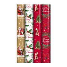 CHRISTMAS CELLOPHANE WRAP 2M