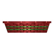 RED/GREEN HAMPER BASKET