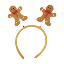 GINGERBREAD MAN HEAD BOPPER