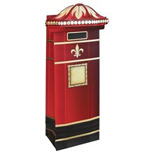 25TH DECEMBER POSTBOX BOTTLE GIFT BAG