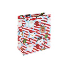 TCF SANTA STAR PAPER GIFT BAG - MEDIUM