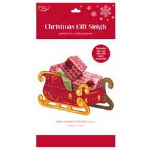 CHRISTMAS GIFT SLEIGH - 51 X 26 X 28CM