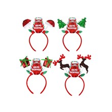 CHRISTMAS SEQUINS HEAD BOPPER