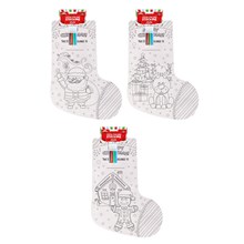 CHRISTMAS COLOUR YOUR OWN STOCKING