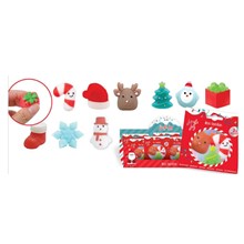 CHRISTMAS MINI SQUISHIES - 3 PACK