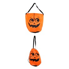 HALLOWEEN PUMPKIN BAG 22CM X 35CM