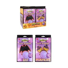 20CM HALLOWEEN GLOW HEADBAND - 5PC SET