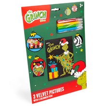 THE GRINCH VELVET ART GIFT SET
