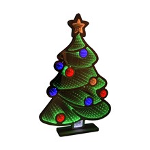 SWL - INFINITY MIRROR XMAS TREE 41 X 4.5 X 61 CM