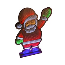 SWL - INFINITY MIRROR SANTA 41 X 4.5 X 61 CM