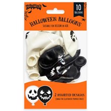 HALLOWEEN BALLOONS - 10PK