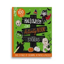 HALLOWEEN ACTIVITY BOOK WITH STICKERS