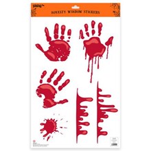HALLOWEEN BLOOD WINDOW STICKER